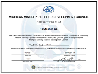 MMSDC Certificate